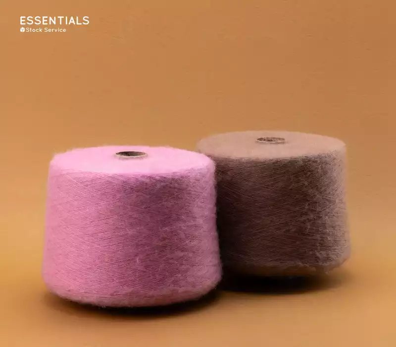 Hilados Kid Silk con seda en su composición
